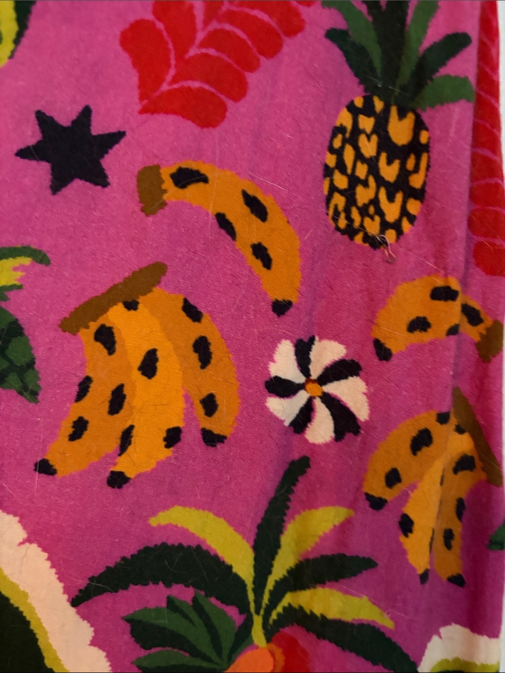 ποΈ FARM Rio Leopard Forest Jungle Pink Tropical Maxi Skirt XL - Picture 8 of 15